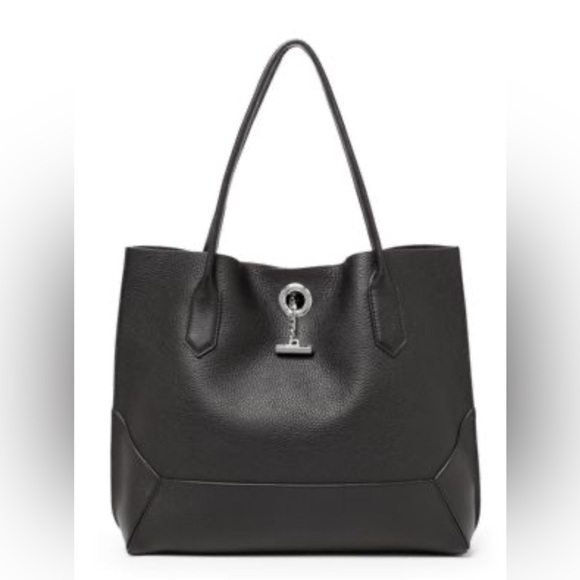 Botiker Black Waverly Leather Tote